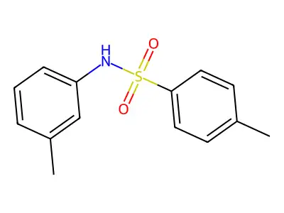 4-Methyl-N-(3-methylphenyl)benzenesulfonamide structure