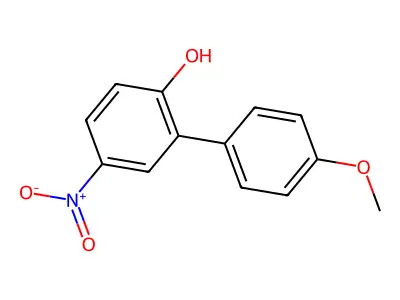 2-(4-Methoxyphenyl)-4-nitrophenolate structure