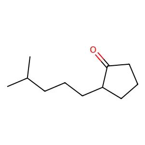 Cyclopentanone, 2-(4-methylpentyl)- structure
