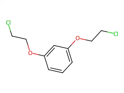 1,3-Bis(2-chloroethoxy)benzene structure