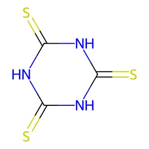 三聚硫氰酸 structure