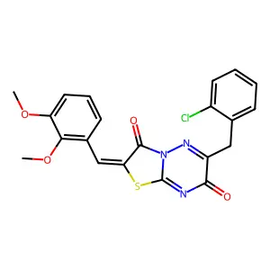 C21H16ClN3O4S structure