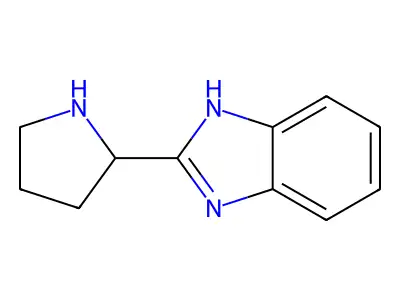 (R)-2-(Pyrrolidin-2-YL)-1H-benzo[D]imidazole structure