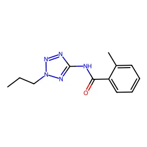 N-(5-bromo-6-methyl-2-pyridinyl)propanamide structure