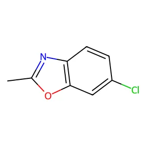 Benzoxazole, 6-chloro-2-methyl- structure