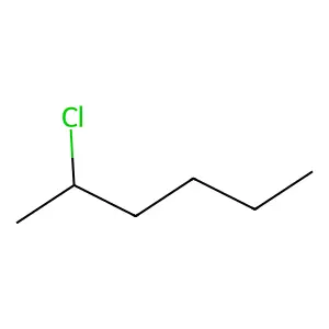 Hexane, 2-chloro- structure