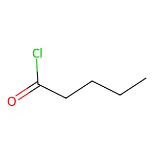 戊酰氯 structure