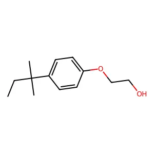 2-(p-tert-Pentylphenoxy)ethanol structure