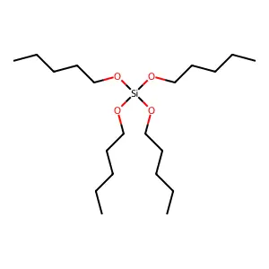 硅酸(H4SiO4)四戊酯 structure