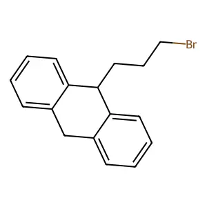9-(3-Bromopropyl)-9,10-dihydroanthracene structure