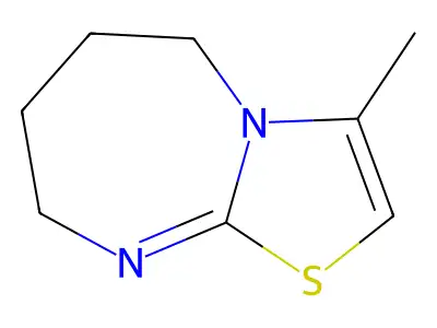 3-Methyl-5,6,7,8-tetrahydro(1,3)thiazolo(3,2-a)(1,3)diazepine structure