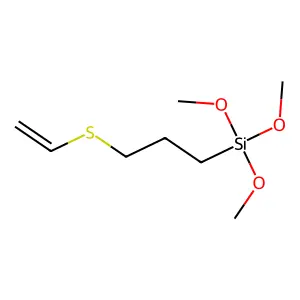 3-(Vinylthio)propyltrimethoxysilane structure