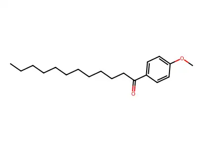 1-(4-Methoxyphenyl)dodecan-1-one structure