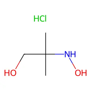 1-Propanol, 2-(hydroxyamino)-2-methyl-, hydrochloride structure