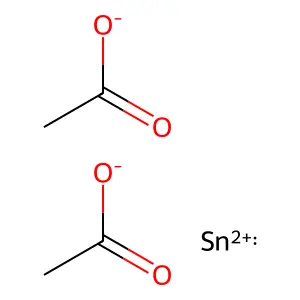 乙酸亚锡 structure