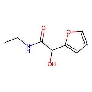 N-乙基-2-(呋喃-2-基)-2-羟基乙亚胺酸 structure