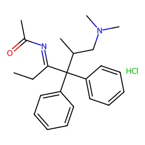 C23-H30-N2-O.Cl-H structure