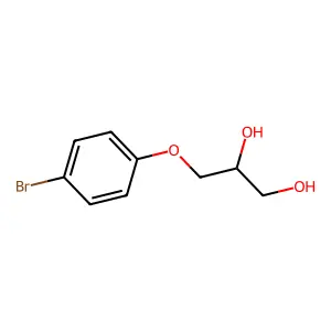 3-(4-Bromophenoxy)-1,2-propanediol structure