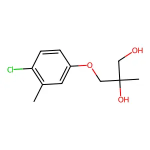 3-(4-Chloro-3-methylphenoxy)-2-methylpropane-1,2-diol structure