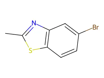 5-Bromo-2-methylbenzothiazole structure
