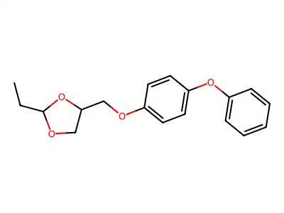 Diofenolan structure
