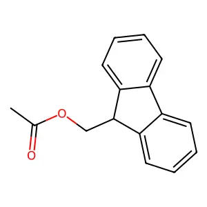 9-(Acetoxymethyl)fluorene structure