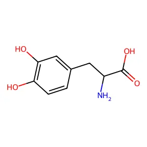 DL-多巴 structure