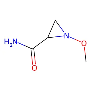 1-Methoxyaziridine-2-carboxamide structure