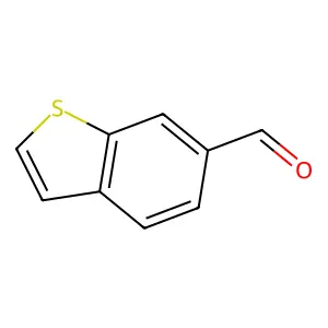 Benzo(b)thiophene-6-carboxaldehyde structure