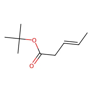 Tert-butyl pent-3-enoate structure