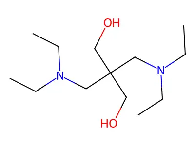 2,2-Bis(diethylaminomethyl)-1,3-propanediol structure