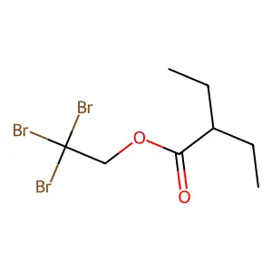 2-乙基丁酸2,2,2-三溴乙酯 structure