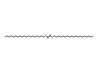 Oxamide, N,N'-dinonadecyldithio- structure