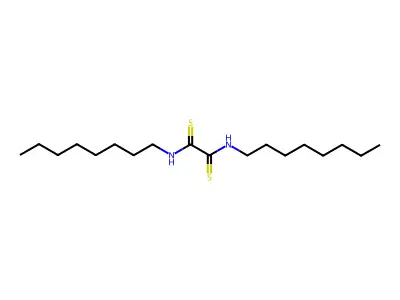 Oxamide, N,N'-dioctyldithio- structure