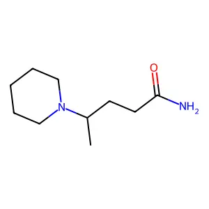 4-(Piperidin-1-yl)pentanimidic acid structure