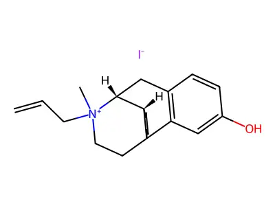 N-methyllevallorphan structure
