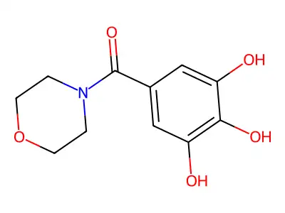4-Morpholinegallic acid structure