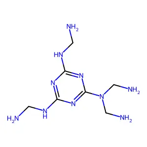 Phthalazine, 1,4-dihydrazinyl-, hydrochloride (1:1) structure