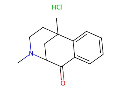 2,5-Dimethyl-8-oxo-6,7-benzomorphan hydrochloride structure