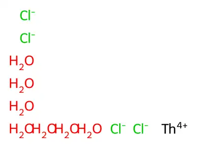 Thorium(4+) chloride--water (1/4/7) structure