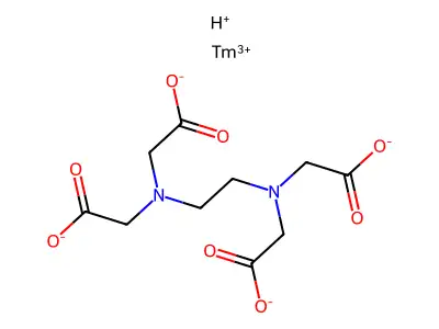 Thulium edetate structure