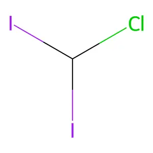 氯二碘甲烷 structure