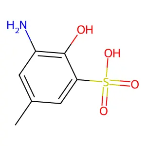 5-氨基-4-羟基甲苯-3-磺酸 structure
