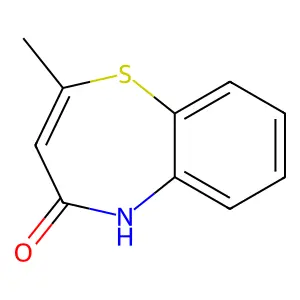 2-Methyl-1,5-benzothiazepin-4(5H)-one structure