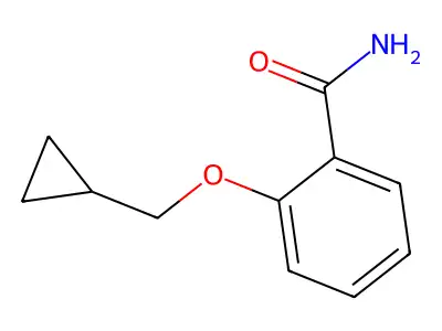 2-(Cyclopropylmethoxy)benzamide structure