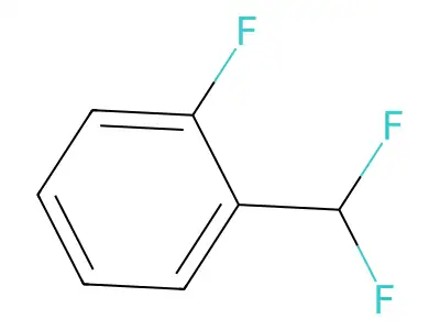 1-(Difluoromethyl)-2-fluorobenzene structure
