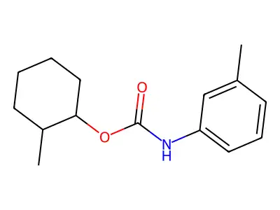 2-Methylcyclohexyl N-(M-tolyl)carbamate structure