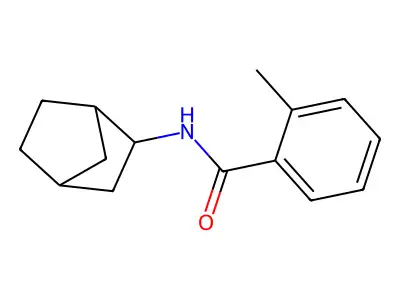 N-(2-Bicyclo[2.2.1]heptanyl)-2-methylbenzamide structure
