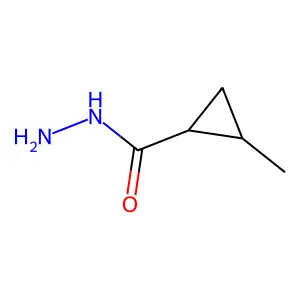 2-甲基环丙烷-1-甲酰肼 structure