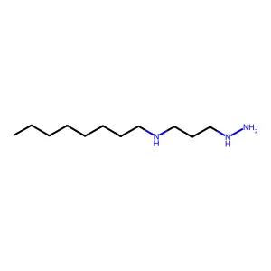 N-(3-肼基丙基)-1-辛胺 structure